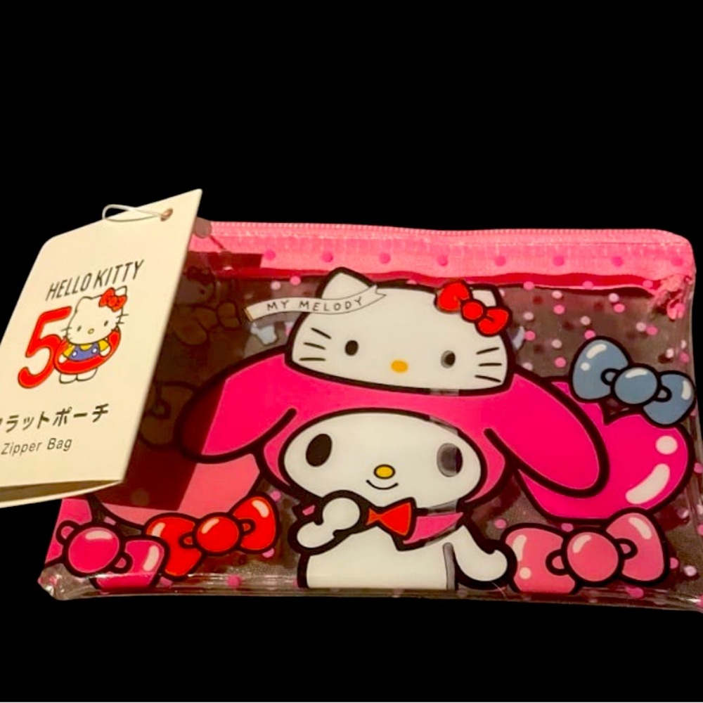 Sanrio Hello Kitty 50th Anniversary My Melody Zipper Bag